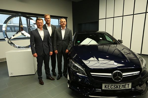 A Mercedes-Benz Manufacturing Hungary Kft. rekorderedményt ért el 2015-ben